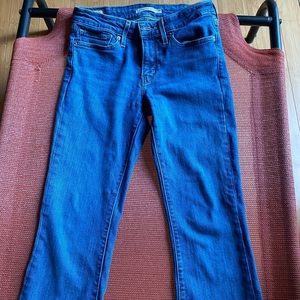 Levi’s midrise bootcut denim jeans petite